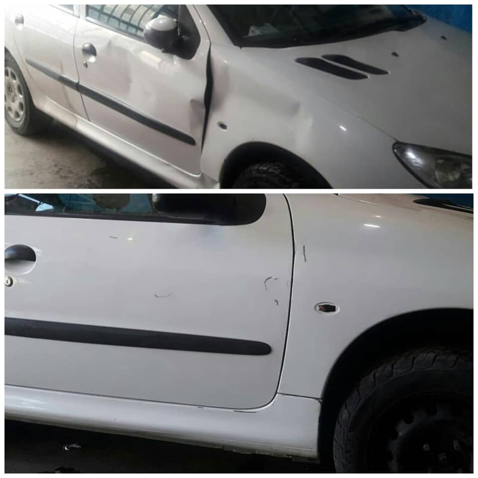 صافکاری pdr حرفه ای بیات در همدان